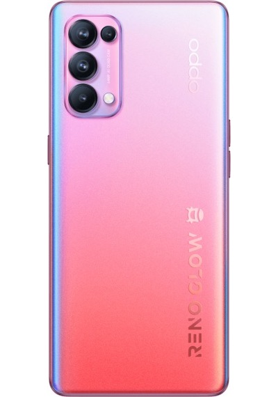 Oppo Reno 5 Pro Arka Batarya Kapağı Açık Pembe