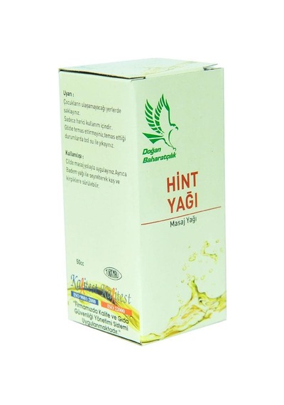 Doğan Baharatçılık Hint Yağı 50 ML