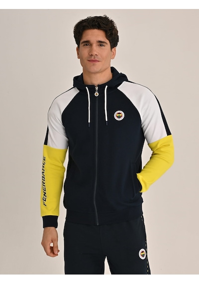 Fenerbahçe Erkek Trıbun Üç Renkli Sweat Fb Laci Yeni