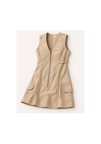 Oxbow Erısha Robe Sans Manches Zıppee Dev E8erisha E8erısha C28 Bej