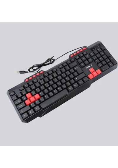Wozlo WZ-502M Oyuncu Klavyesi Usb Kablolu Multimedya Q Klavye