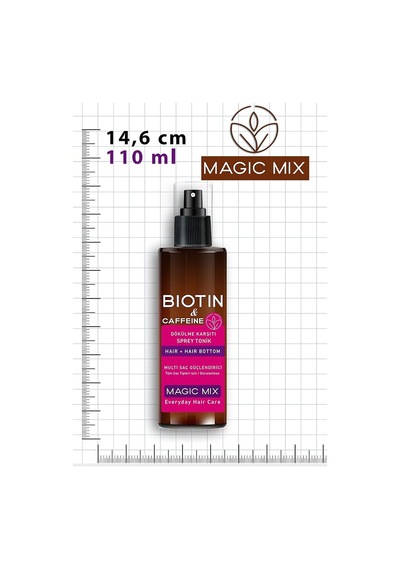 Procsin Magic Mix Biotin Ve Kafein Içeren Saç Kökü Güçlendirici Hızlı Uzamaya Yardımcı Tonik 110 Ml
