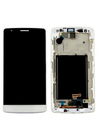 Teknonet Lg G3 Mini Uyumlu Lcd+dokunmatik+çıtalı - Beyaz