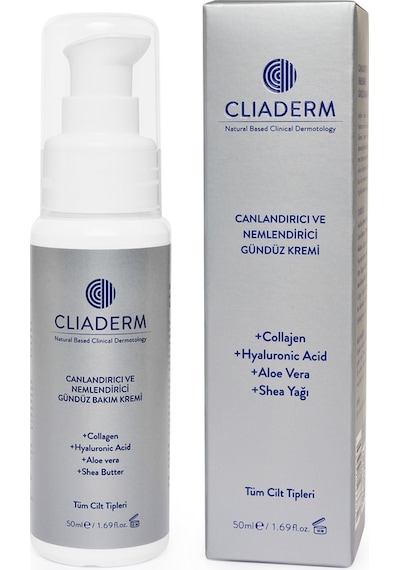 Cliaderm Canlandırıcı ve Nemlendirici Gündüz Bakım Kremi 50 ML