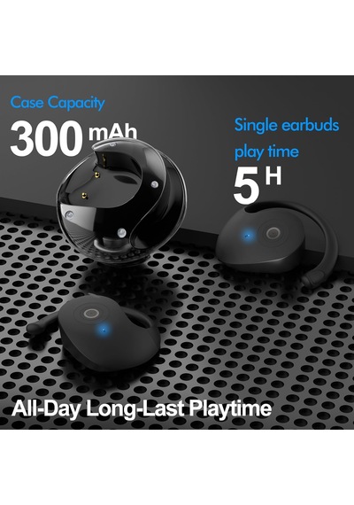 Kablosuz Kulaklıklar Kulak Tomurcukları Üzerinden Bluetooth Kulaklıklar Sürüş Egzersizi İçin Hava İletim Kulakl