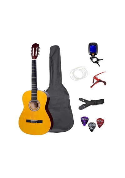 Klasik Gitar 4/4 Boy Klasik Gitar Seti Tam Boy Gitar