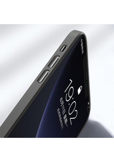 Apple Uyumlu iPhone 12 Kılıf Mat Ince Silikon
