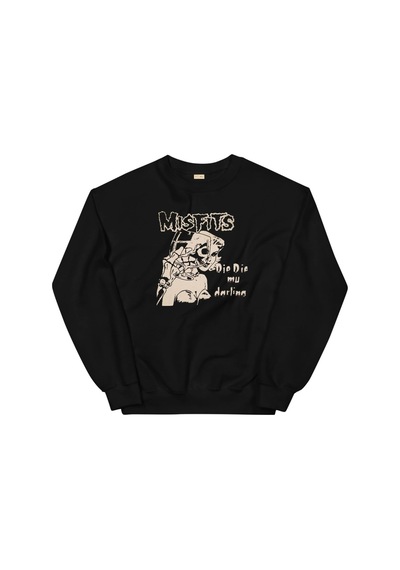 Startmore Misfits Sweatshirt Beyaz Siyah