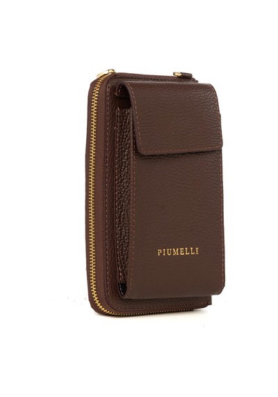 D223 Chocolate Çapraz Çanta Kadın Piumelli Milano Lısa Piumelli Bag Kahverengı