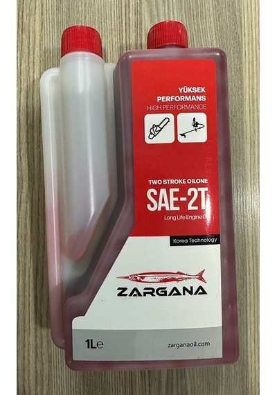 Zargana 2t10 Pro Benzin Karışım Yağı İki Zamanlı 1 Litre Ölçekli