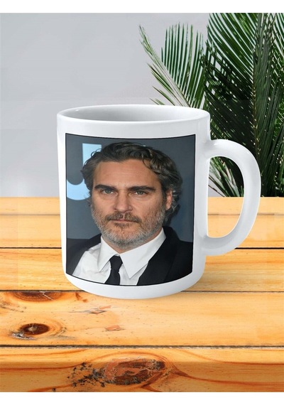 Joaquin Phoenix Baskılı Kupa Bardak Kişiye Özel Desen 4 Çok Renkli