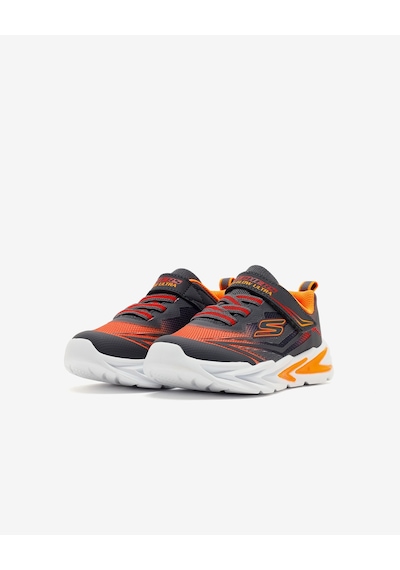 Skechers Flex-glow Ultra Küçük Erkek Çocuk Gri Işıklı Spor Ayakkabı 400139n Ccrd Gri