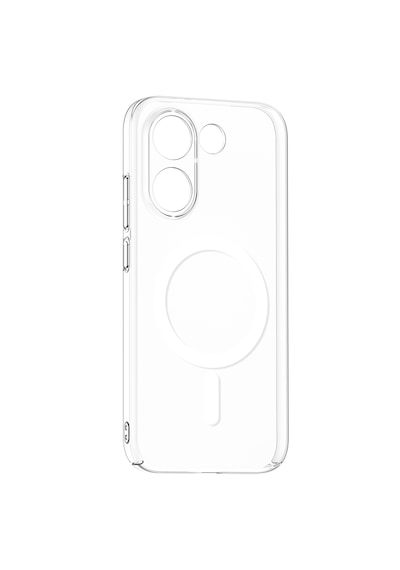Xiaomi Poco X8 Pro Kamera Korumalı M-safe Şarj Özellikli Şeffaf London Sert Pc Kapak