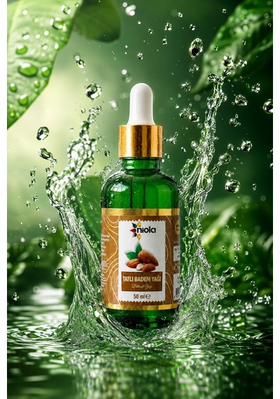 Tatlı Badem Yağı 50 Ml - Bitkisel Tatlı Badem Yağı - 917176048