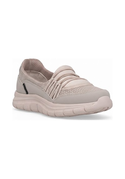 King Paolo K5226 Familia Kadın Memory Foam Casual Ayakkabısı Bej Bej