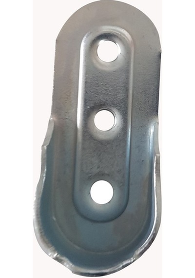 Flanş Oval Çinko 2'li
