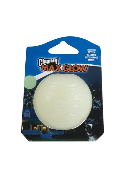 Chuckit! Max Glow Gece Parlayan Köpek Oyun Topu Orta Boy