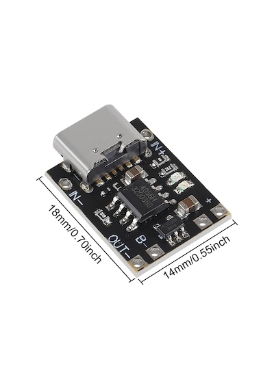 Tp4056 Type-c 3.7v Mini Şarj Devresi Korumalı Mod
