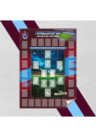 Trabzonspor - The Gıants 2025/26 Poster Ve Çıkartma Seti