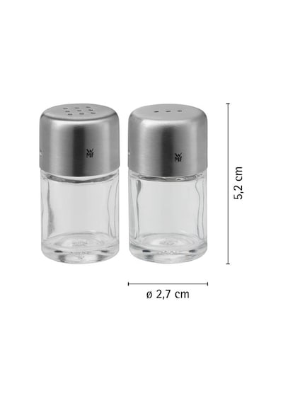 Wmf Mini Tuzluk Biberlik Takımı Cam Gri