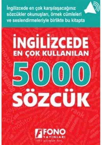 İngilizce En Çok Kullanılan 5000 Sözcük / Şükrü Meriç