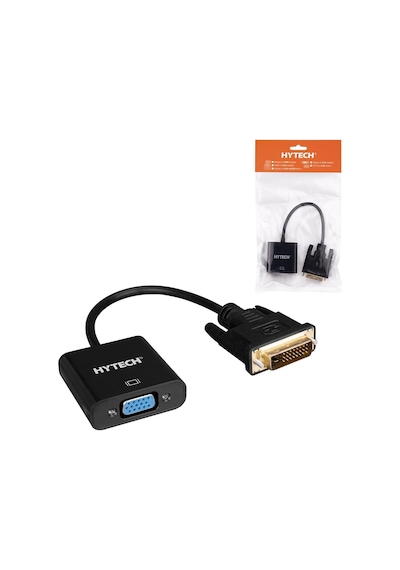 HYTECH HY-DVGA10 VGA F to DVI M  ÇEVİRİCİ