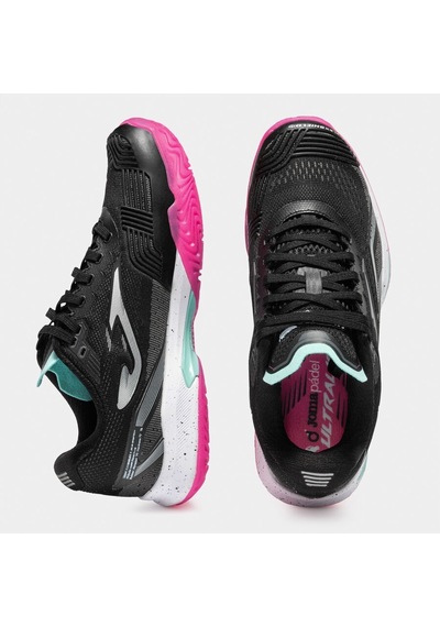 Joma Tulls2601om Ultra Light Lady Toprak Kort Tenis & Padel Kadın Ayakkabısı - Siyah/pembe
