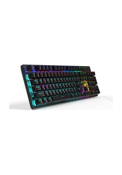 Gk100f Mekanik Gaming Klavye, Rgb Işıklı, Kablolu, Türkçe Q Klavye, Siyah