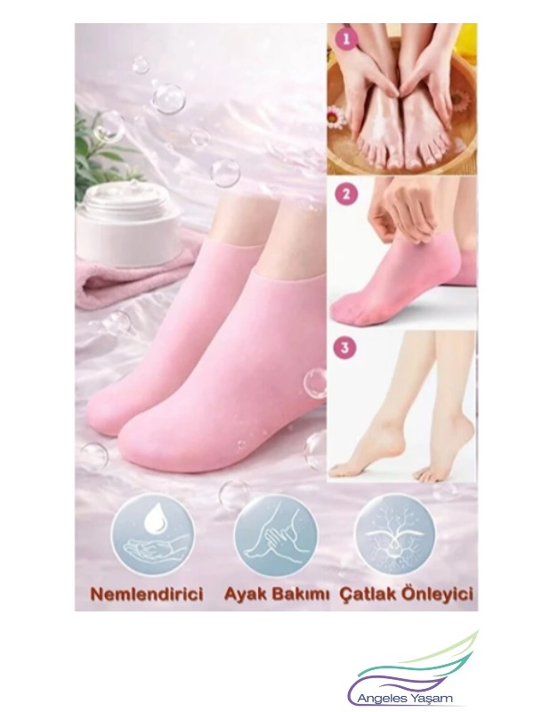 Angeles Yaşam Nemlenciricili Silikon Çorap