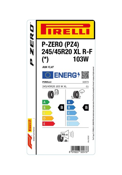 Pirelli P-Zero PZ4 XL R-F S.C. 245/45R20 103W Yaz Lastiği 2025