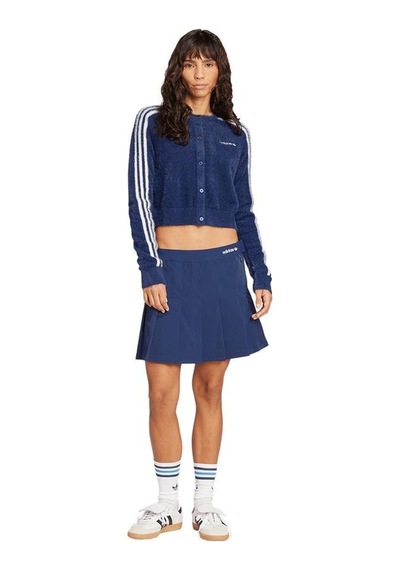 Adidas Kadın Mavi Etek Pleated Skırt Jw5141 Mavi