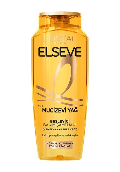 3 Adet L'oreal Paris Elseve Mucizevi Yağ Besleyici Bakım Şampuanı 400 Ml