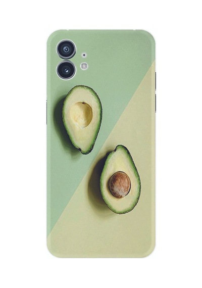 Nothing Phone 2 Kılıf Desenli Silikon Avokadolar 1364