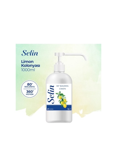Selin Limon Kolonyası 1 Lt Sprey