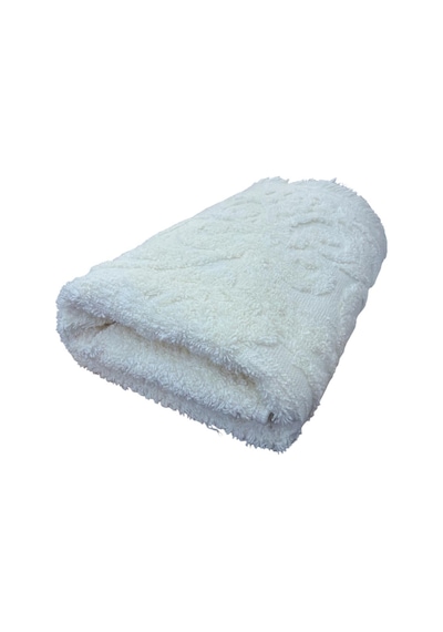Maxstyle Alara Jakarlı 50x90cm Havlu Krem Krem