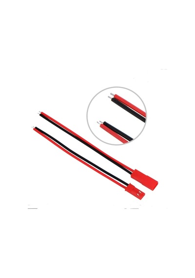 2 Pin 2.25mm Jst Kablo Erkek Dişi Takım 10cm