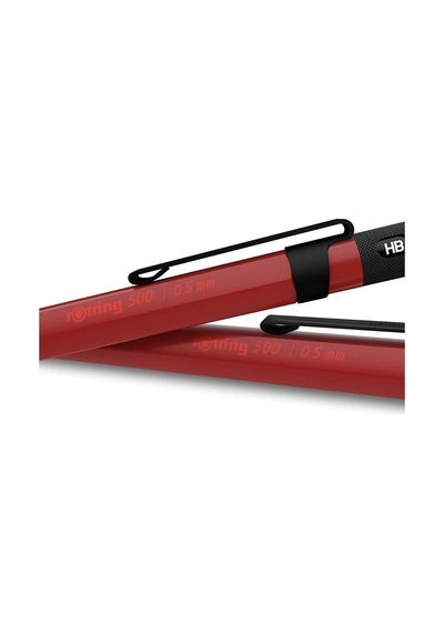 Rotring 500 Kırmızı Versatil Kalem 0.5 Mm Hafif Gövde Ve Kaymaz Yüzey İle Ergonomik Tasarım