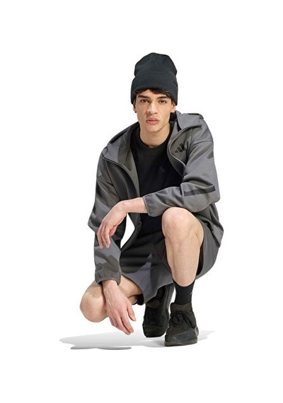 Adidas M Z.n.e. Fz Erkek Günlük Ceket Kx7689 Gri