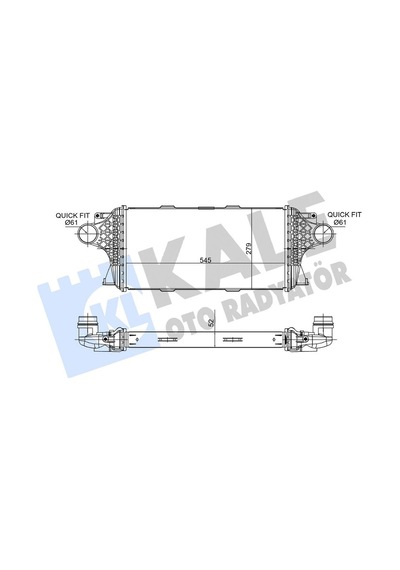Kale 375920 Turboşarj Radyatörü Mercedes W166 X166 C292 A0995002800 -