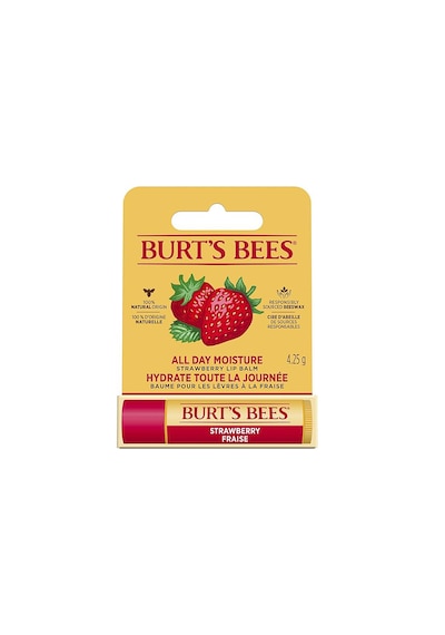 Burt's Bees Strawberry Lip Balm - Çilek Aromalı Dudak Bakım Kremi 4.25 G