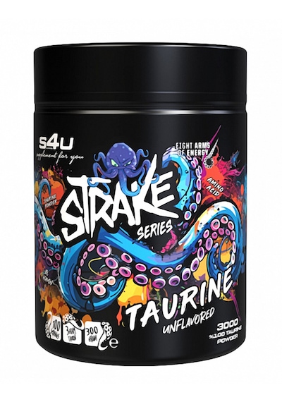 S4u Strake Series Taurine 300g Saf Taurin 100 Servis Aromasız
