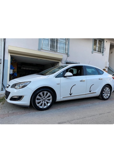 Agtuning Astra J SD Krom Yan Kapı Çıtası 2010 ve Üzeri Paslanmaz Çelik
