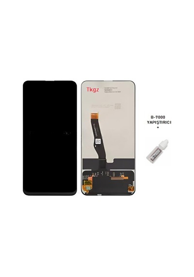 Tkgz - Y9 Prime 2019 Lcd Ekran Dokunmatik Service Pack + B-7000 Siyah