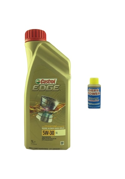 Castrol Edge Titanyum 5W-30 LL Tam Sentetik DPF'li Motor Yağı 1 L + Cam Sabunu 80 ML