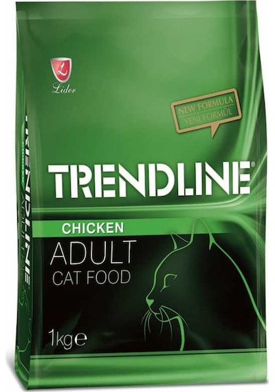 Trendline Tavuklu Yetişkin Kedi Maması 2 x 1 KG