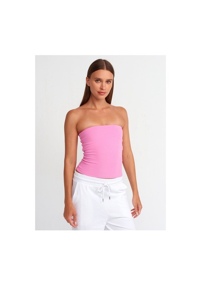 Rouge Basıc Dlv 20659 Straplez Top Pembe