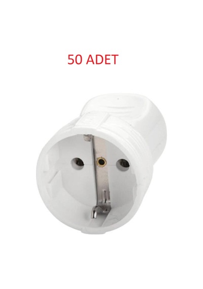 Topraklı Dişi Fiş 50 Adet