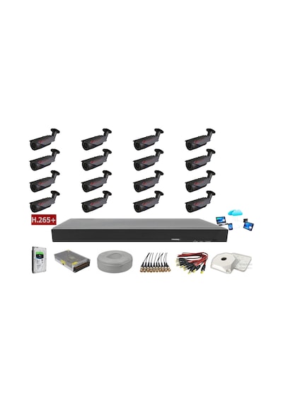 16'Lı 5Mp Sony Lens Ahd Full Paket