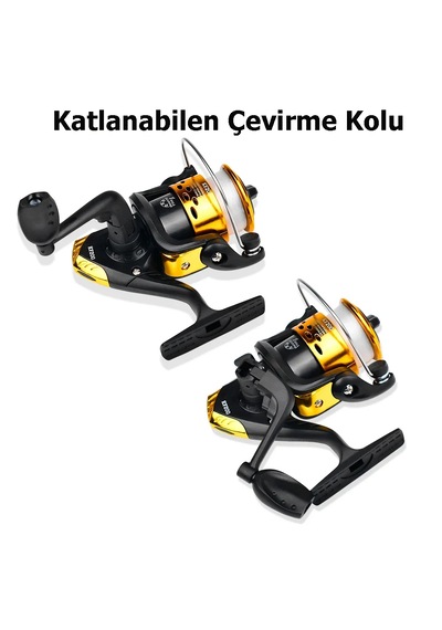 Monozone Ak200 20 Lik Misinalı Olta Makinası 5 Bilyeli Olta Makar