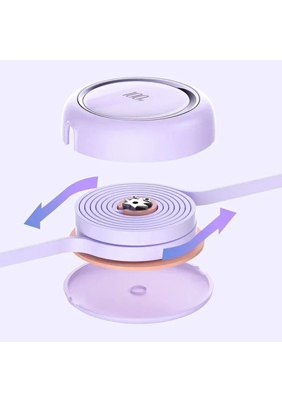 Acl Ack-118 100w Pd Ultra Hızlı Geri Çekilebilir Type-c To Type-c Şarj Kablosu - 1m Beyaz